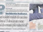 Troppi vaccini, così s’ammalano soldati