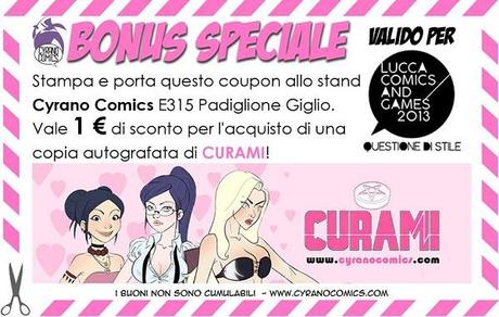 Cyrano e Noèin:03 a Mantova Comics 2013 con il volume Curami Mantova Comics & Games 2013 Cyrano Comics 