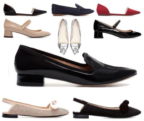 Zara collezione scarpe ballerine e slippers