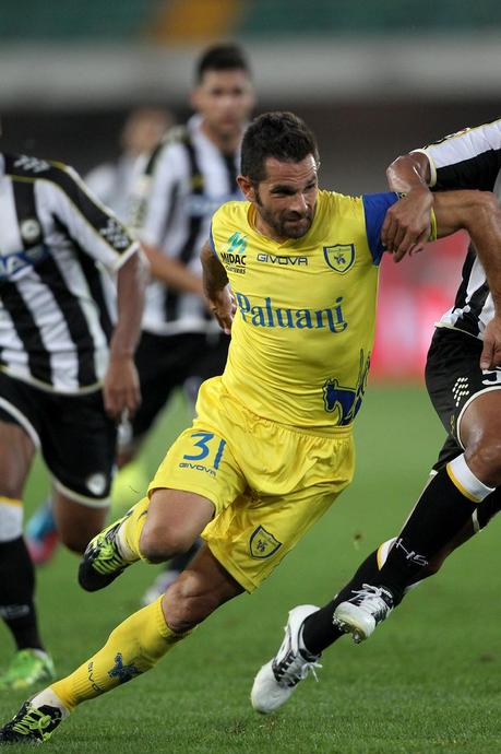 Sergio Pellissier nella vittoriosa partita casalinga contro l'Udinese. FOTO GALETTO / IL NAZIONALE