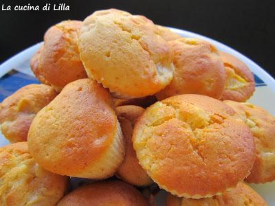 Muffin: Muffin alle pesche di Carla