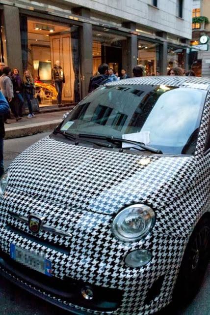 Lapo Elkann la 500 Pied de Poule e il vigile che gli fa il cul...