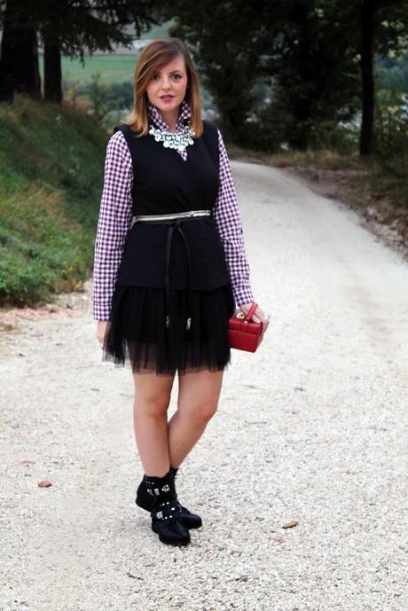 Outfit: una camicia a scacchi