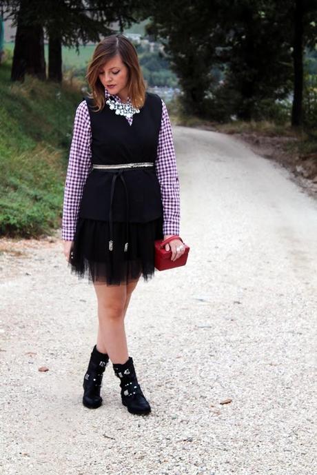 Outfit: una camicia a scacchi