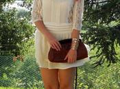 Outfit: Abito pizzo bianco