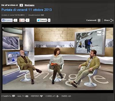 TGR MONTAGNE DEL 11 OTTOBRE 2013