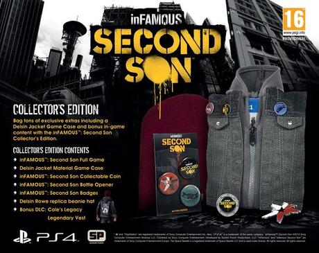 infamous second son collectors edition