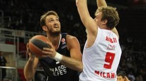 Basket, Eurolega: l’Olimpia Milano sconfitta ad Instanbul