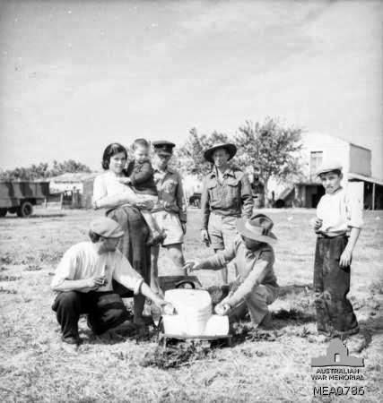 Foto storiche: la base militare Amendola durante la Seconda Guerra Mondiale