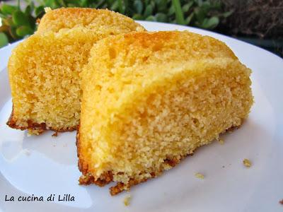 Torte: Torta gialla al mais e limone