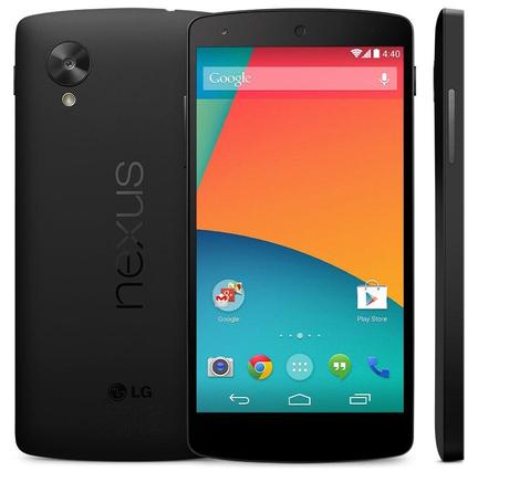 La prima immagine del Nexus 5