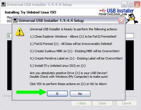 pendrive universal usb installer