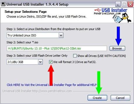 universal usb installer for linux