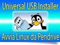 Universal USB Installer Linux su Pendrive