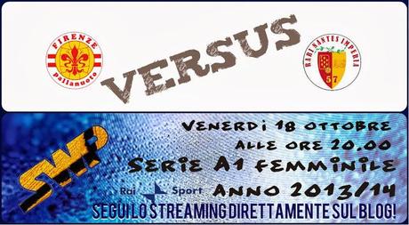 Firenze Pallanuoto - RN Imperia in streaming stasera alle 20.00