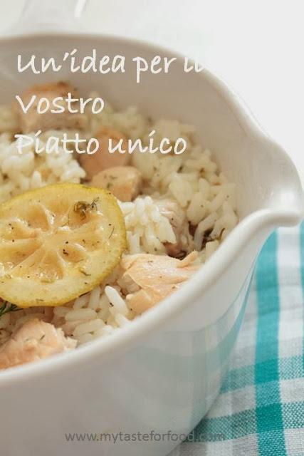 Rice design ♥ Pollo finocchietto e limone con riso