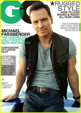 Michael Fassbender: Bulging Arms for 'GQ' November 2013