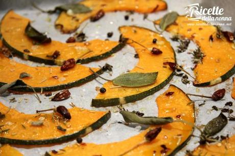 ricetta zucca al forno