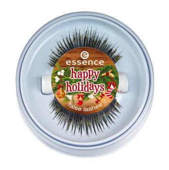 false lashes happy holidays