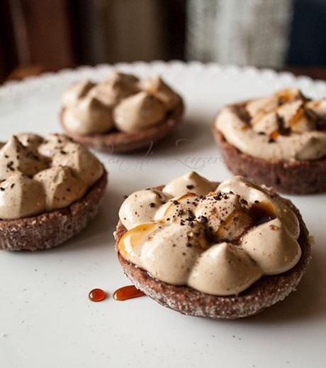 tartelletta mousse cioccolato e orzo