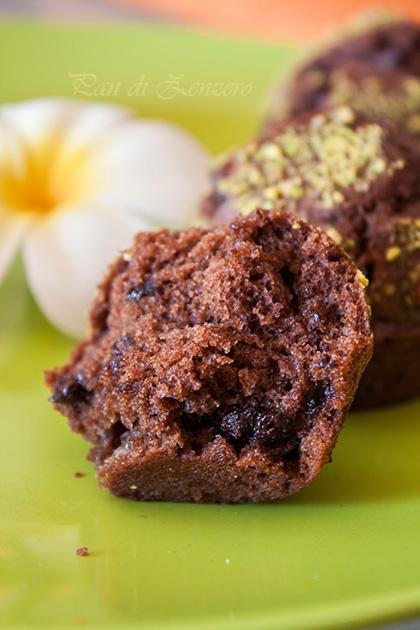 muffin cacao e coca cola