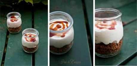 cheesecake nel bicchiere