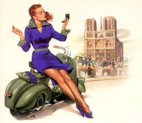 Vintage Advertising… a gallery vintage-vespa