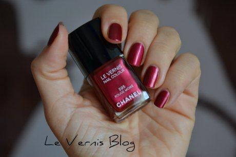 chanel 595 rouge moire