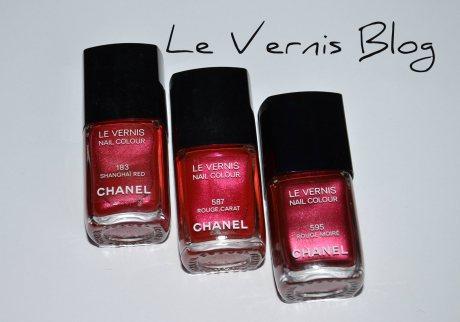 chanel red nail