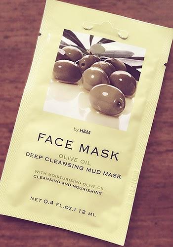 H&M; Olive Oil Face Mask