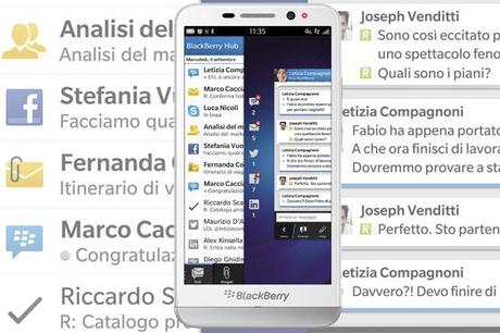 ape 1 BlackBerry Z30   caratteristiche e video del nuovo smartphone