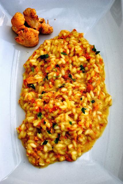 Risotto ai finferli - galletti