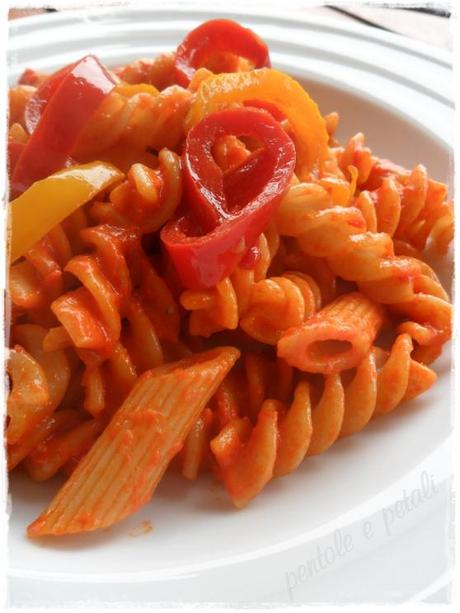 pasta integrale peperoni