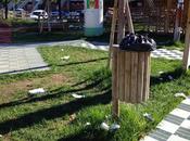 nuovissimo parco giochi Tiziano. Quello appena inaugurato sindaco dotato cideosorveglianza