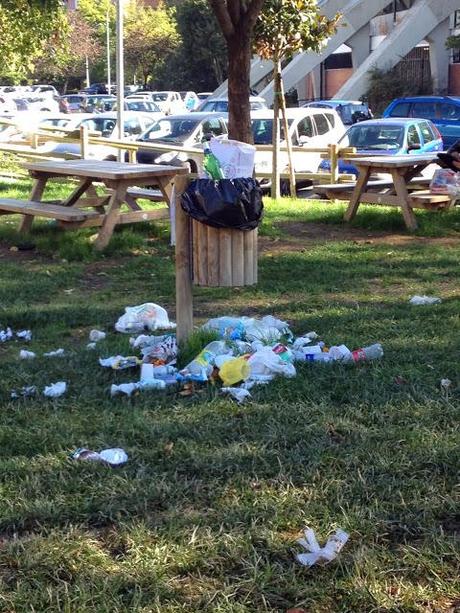 Il nuovissimo parco giochi di Via Tiziano. Quello appena inaugurato dal sindaco e dotato di cideosorveglianza