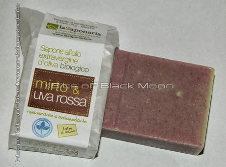 [Review] - La Saponaria - Sapone mirto e uva rossa