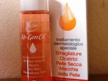 le coccole all'olio con Re-Gen - beauty review