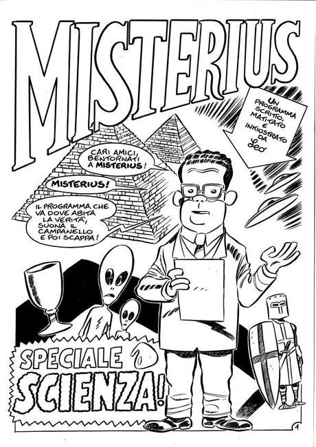 Misterius   Speciale Scienza: il primo fumetto matematico di Leo Ortolani Leo Ortolani In Evidenza Andrea Plazzi 