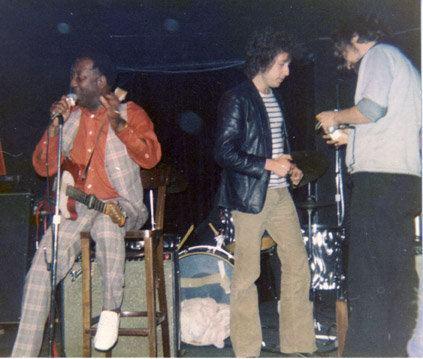 Bob Dylan with Muddy Waters