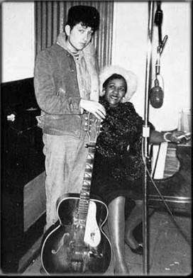 Bob Dylan - 1962, with Victoria Spivey