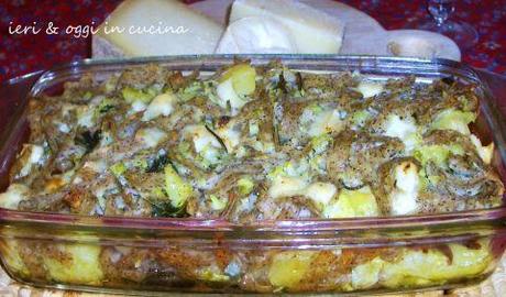 Pizzoccheri gratinati con cavolfiore e patate