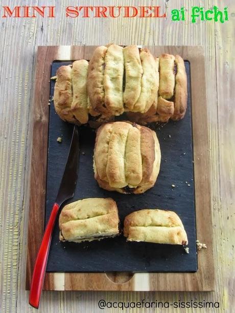 mini strudel ai fichi