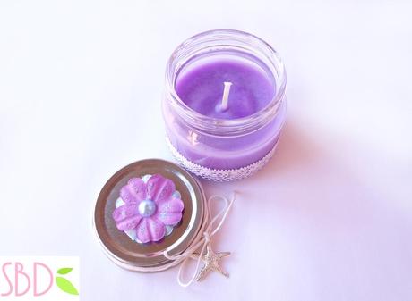 Candele profumate fatte in casa (no cera) - Scented candles home-made (no wax)