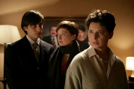 Isabella Rossellini, Alba Rohrwacher e Luca Marinelli in 'La solitudine dei numeri primi'