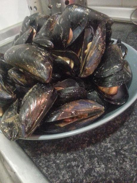 Soutè di cozze vongole e gamberoni