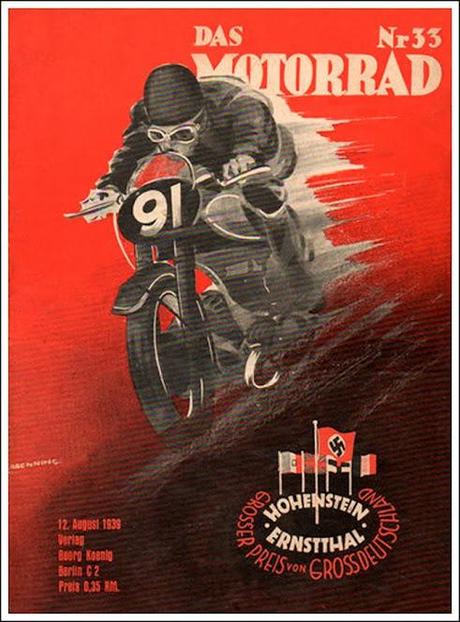 Vintage Motorcycle Art #6