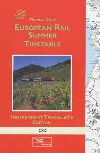 European rail summer timetable