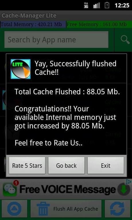  Cache Manager Pro Gratis su App del Giorno   100% Gratis: Velocizzare Android e recuperare spazio sulla memoria interna