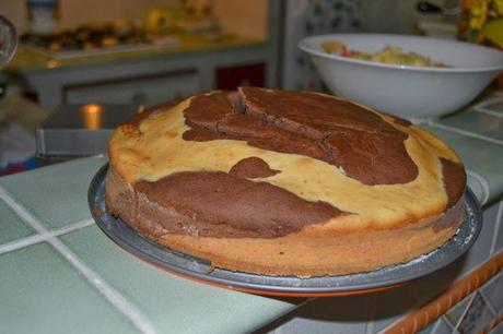 Torta zebrata di SONIA....la CASSATA CELIACA