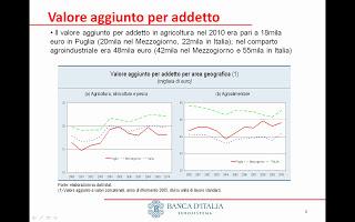 La situazione del mercato del credito e il settore agricolo